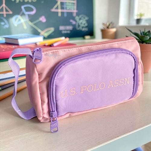 Us Polo Kalem Kutu Pembe Lila Plklkyd26212