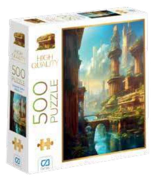 Uzaktaki Şehir Puzzle 500