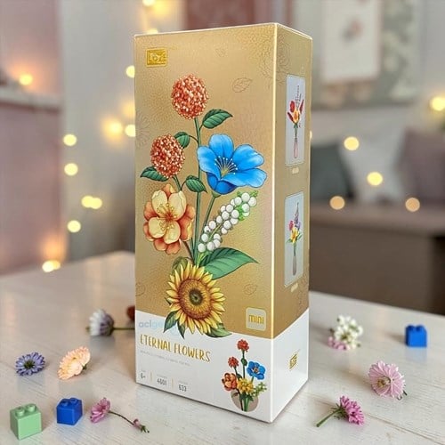 Vagon Loz Ebedi Çiçekler Gül Ayçiçeği 633 Parça 4601