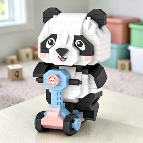 Vagon Loz Panda Scooter 320 Parça 8801