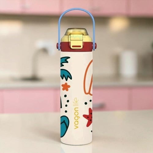 Vagonlife 600 Ml Pipetli Çelik Termos Paslanmaz Sızdırmaz