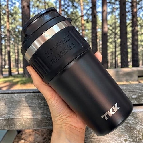 Vagonlife Tkk Çelik Kahve Bardağı 630 Ml Siyah