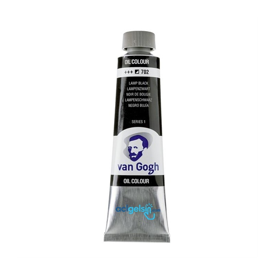 Van Gogh Yağlı Boya 40ml 702 Lamp Black