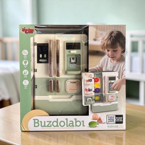 Vardem Işıklı Sesli Buzdolabı Seti