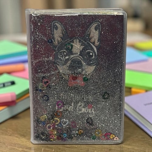 Vuki Simli Sulu Kapaklı Not Defteri Köpek 9x12,5 Cm