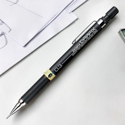 Zebra Drafix Versatil Kalem 03 Mm Siyah