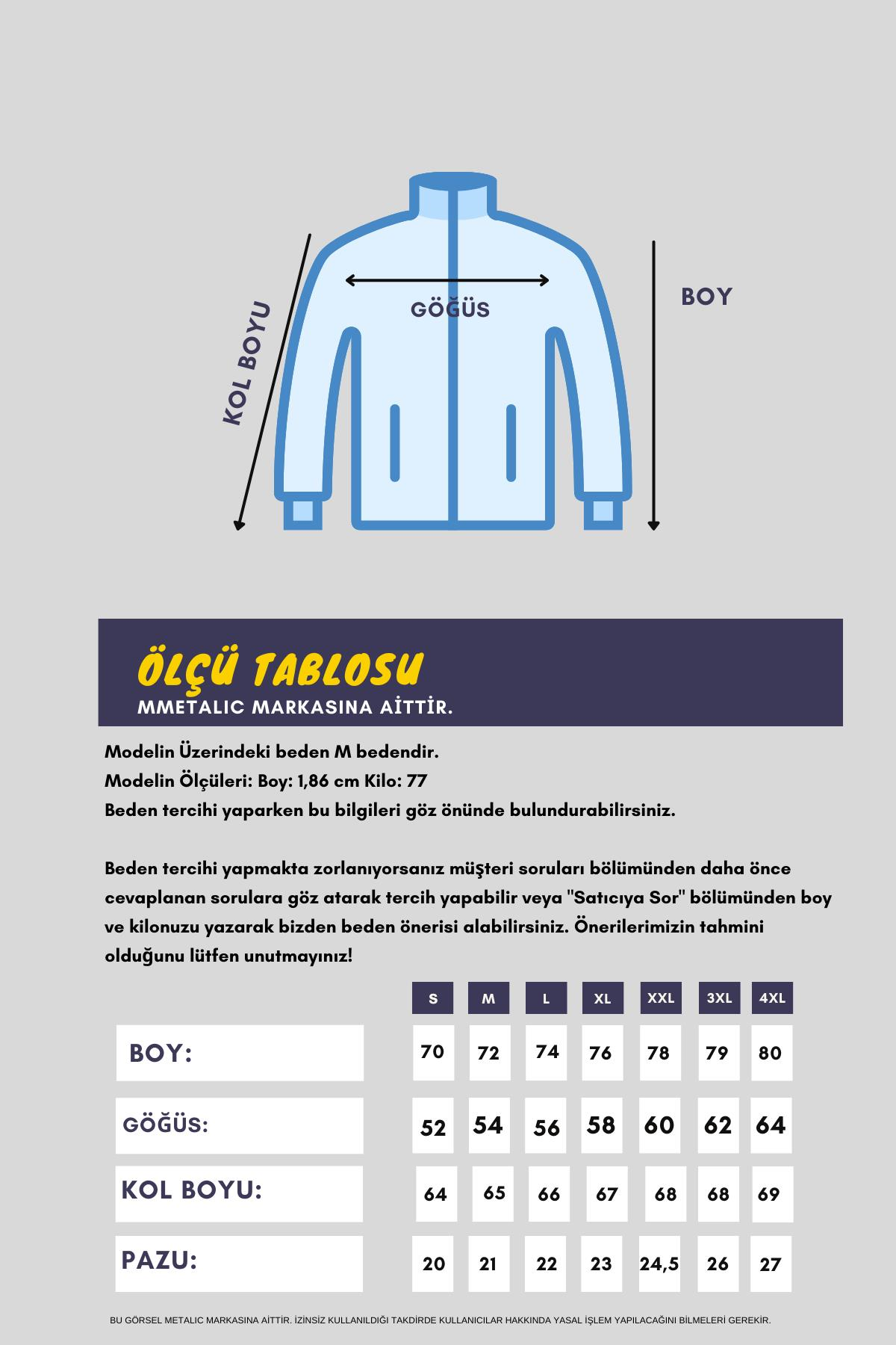 Erkek Siyah Uzun Kollu Önü Fermuarlı Hırka