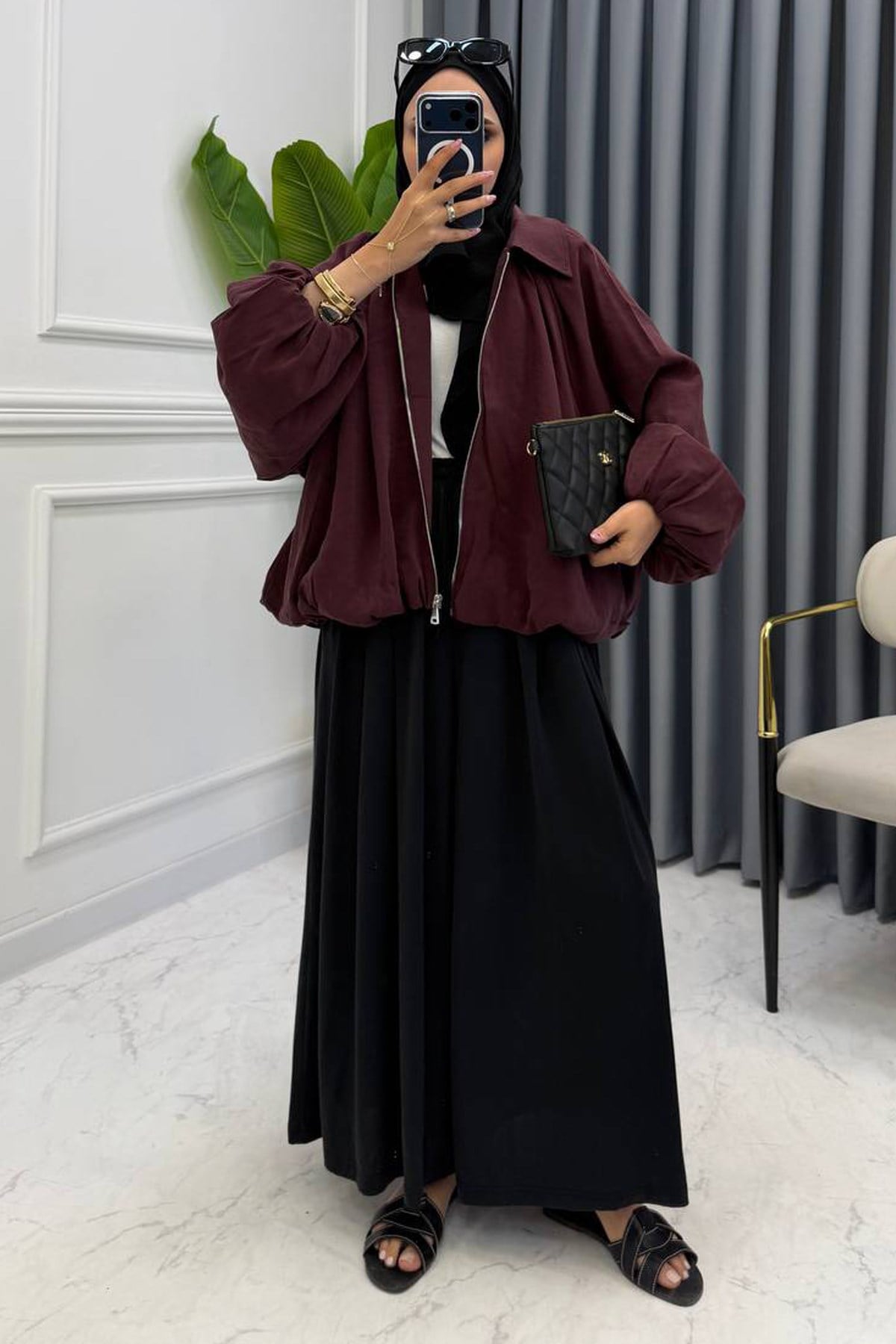 LORA BOMBER CEKET BORDO