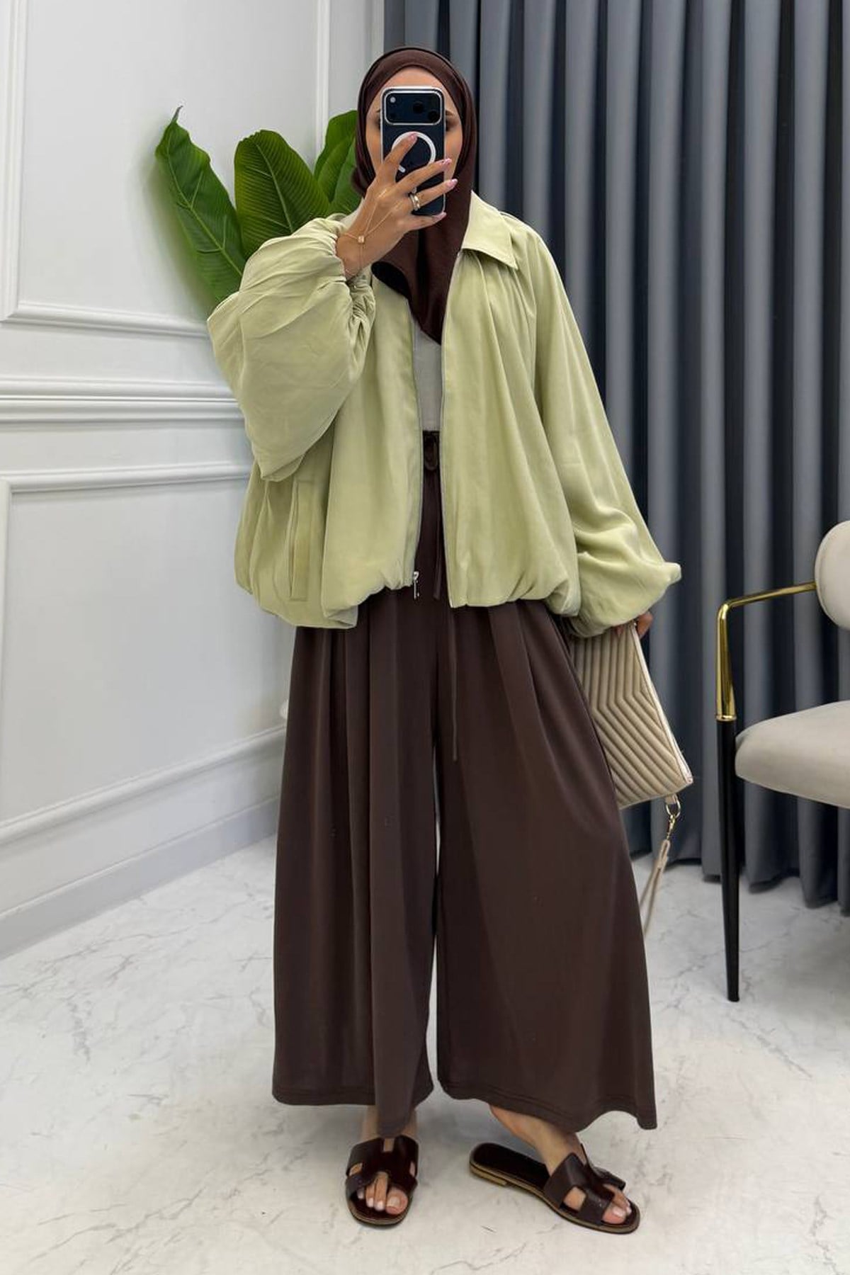 LORA BOMBER CEKET MİNT