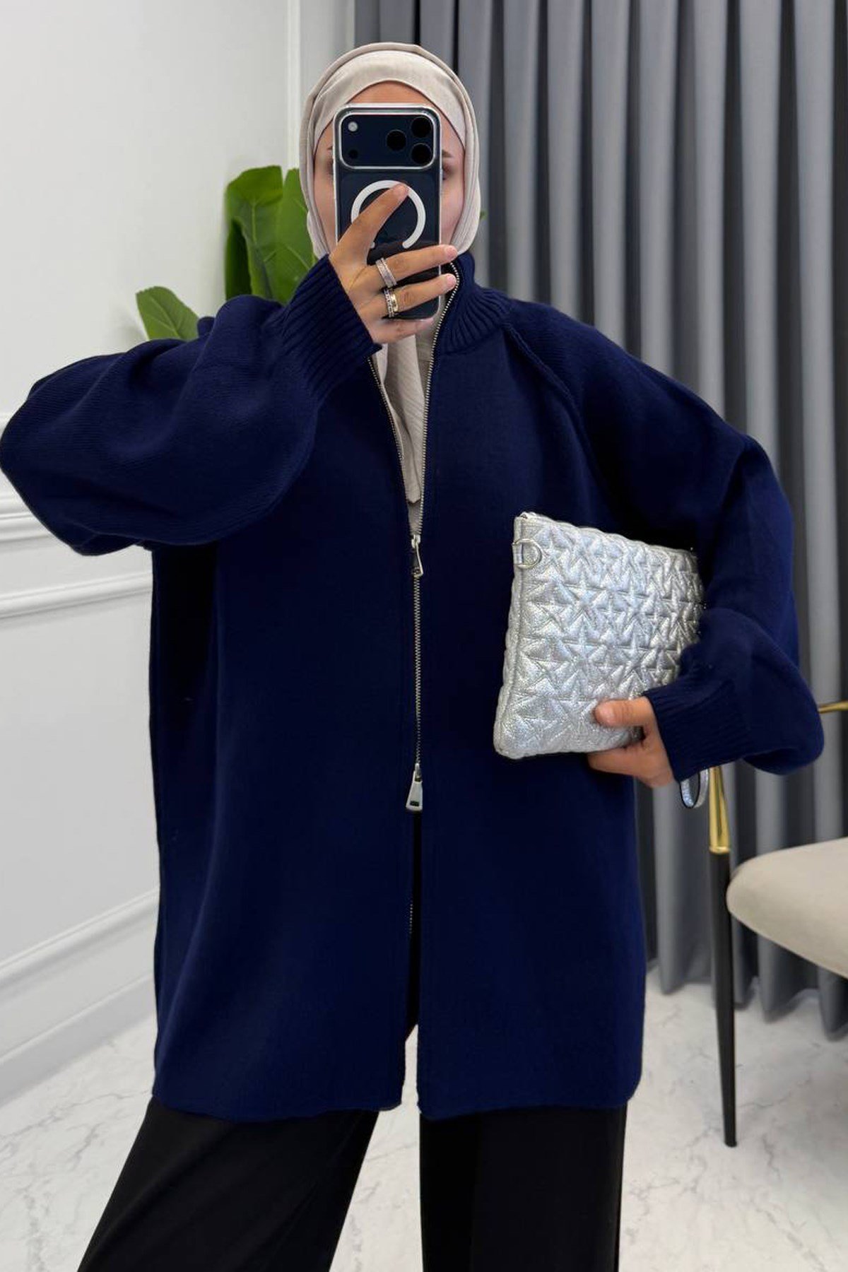 ÖRME HIRKA LACİVERT