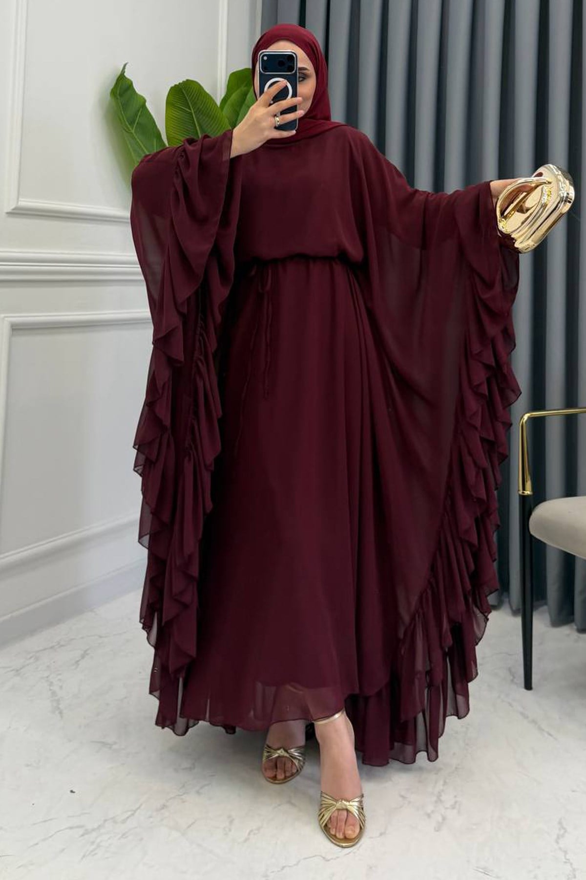 YARASA MODEL ABAYA BORDO