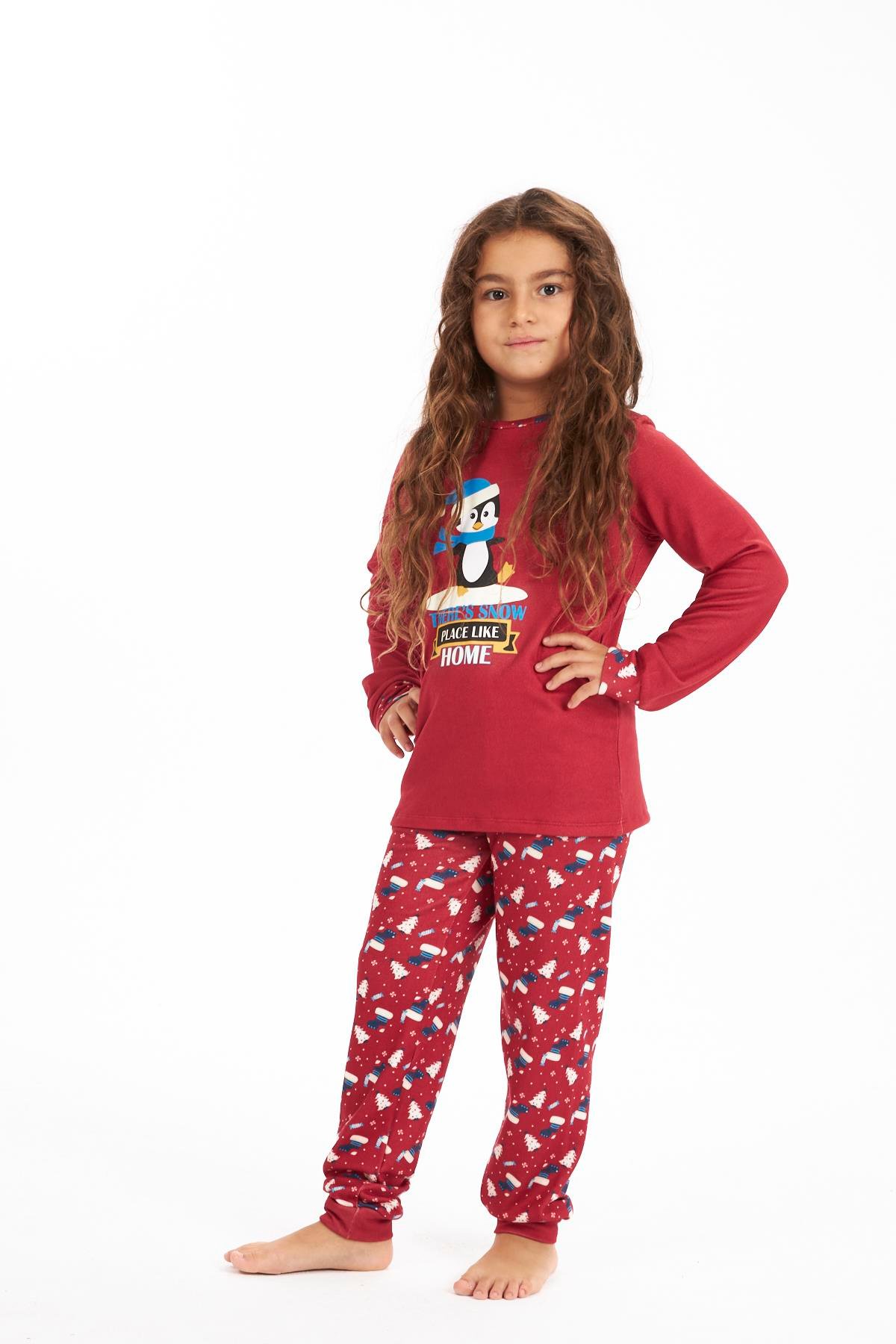 Like Home Aile Kombin Anne Kız Pijama Takımı