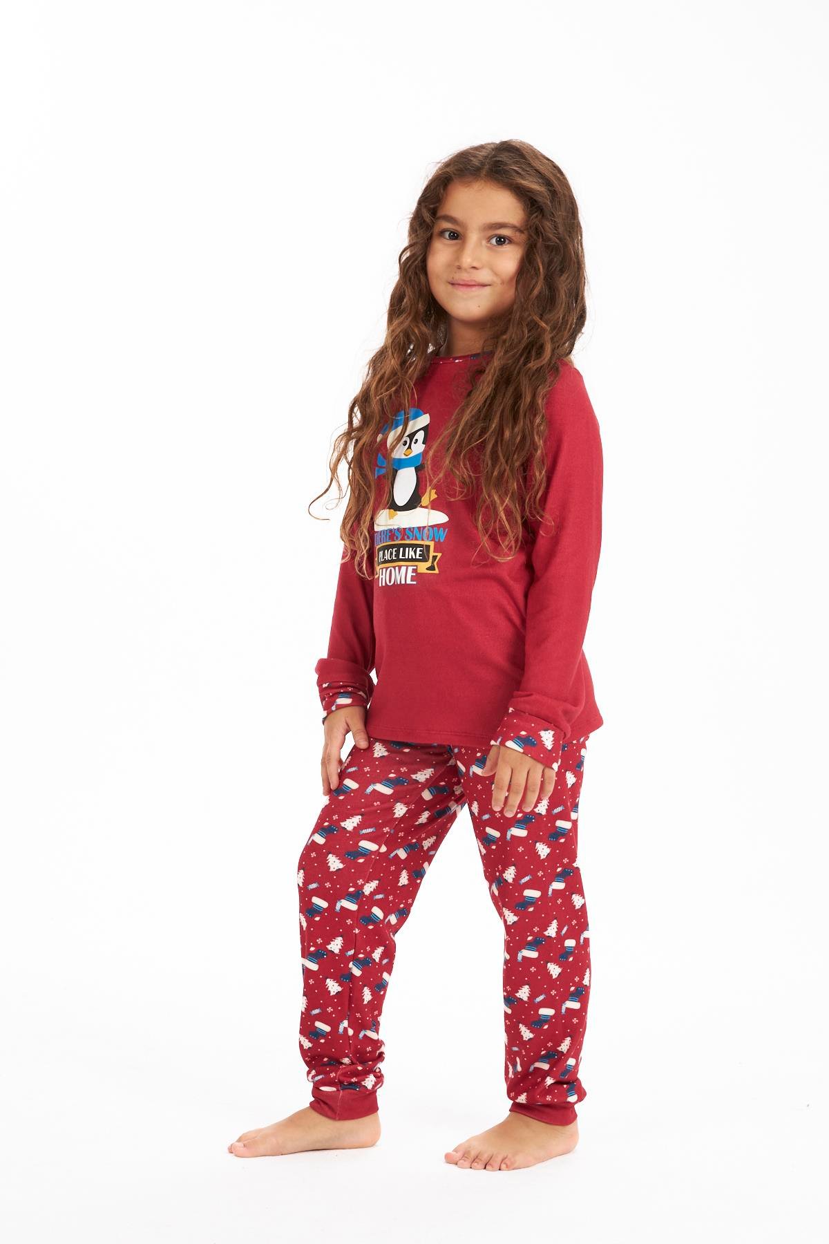 Like Home Aile Kombin Anne Kız Pijama Takımı