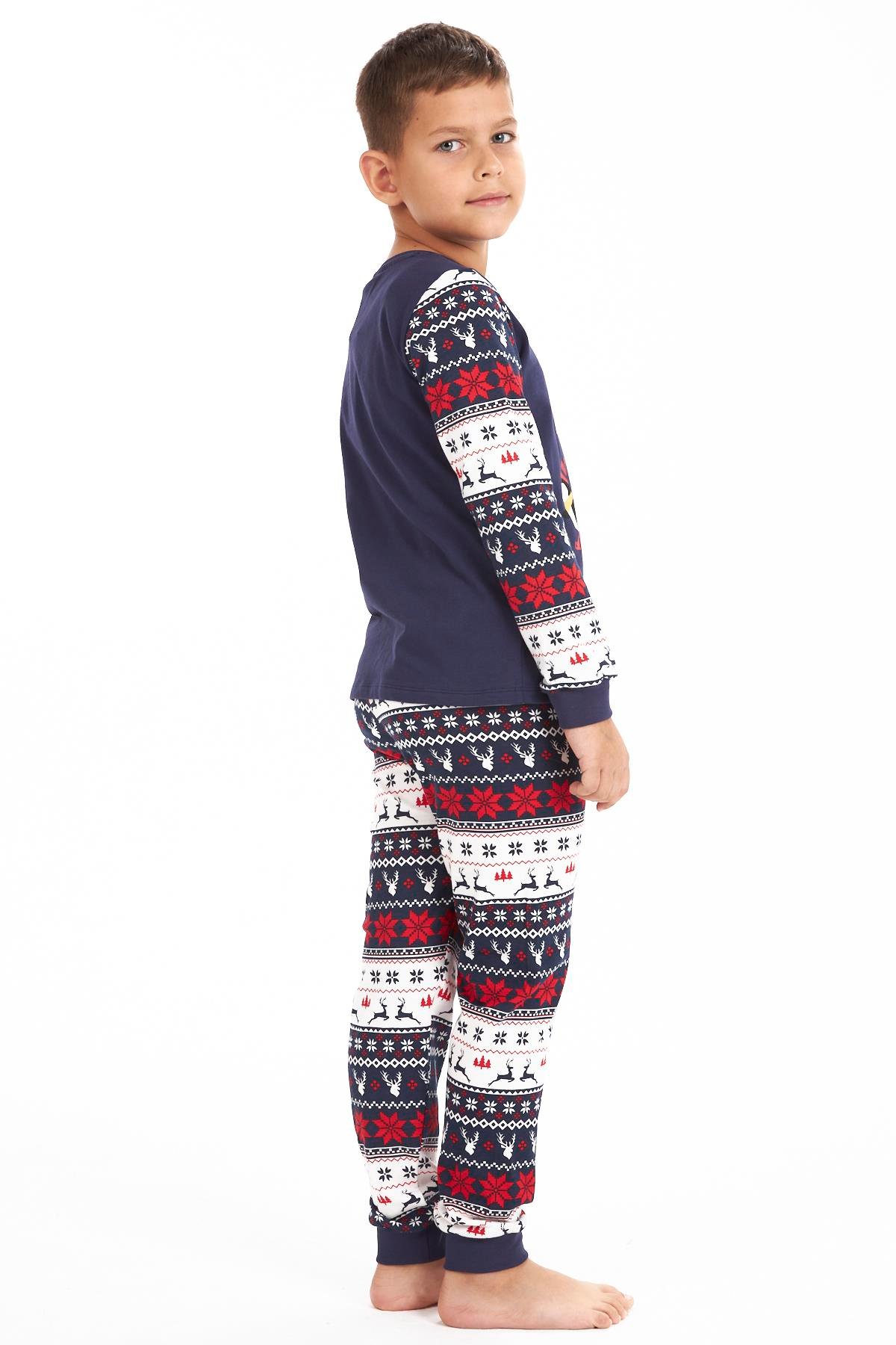 Smiley Baba Oğul Pijama Takımı