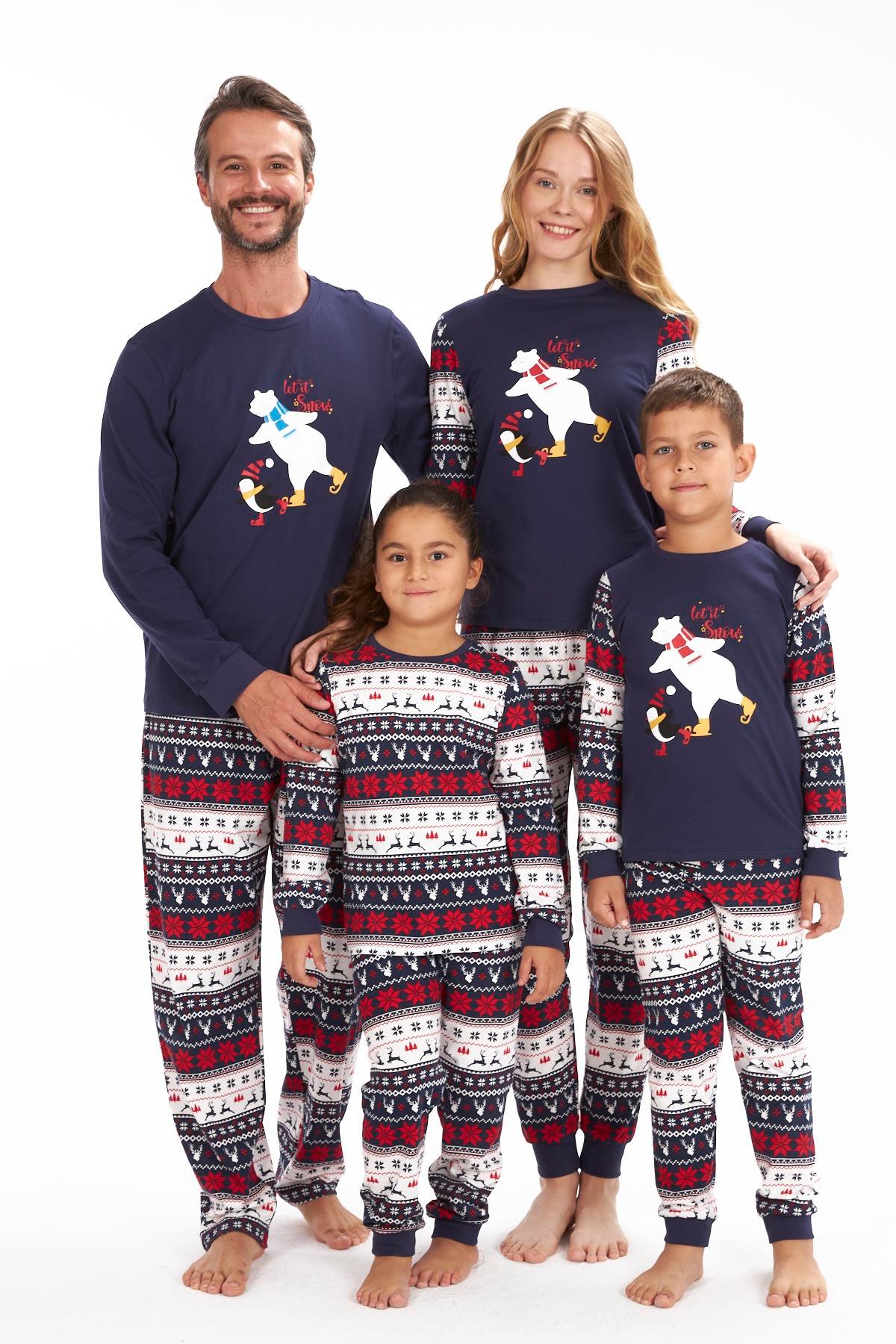 Smiley Baba Oğul Pijama Takımı