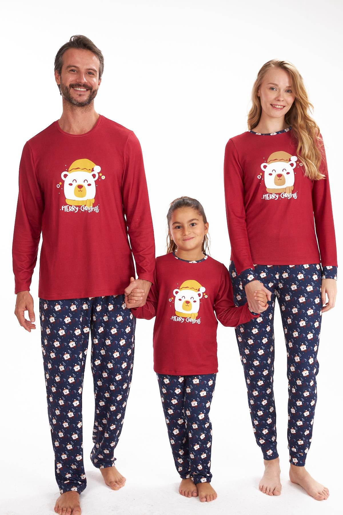 Sweet Teddy Anne Kız Pijama Takımı