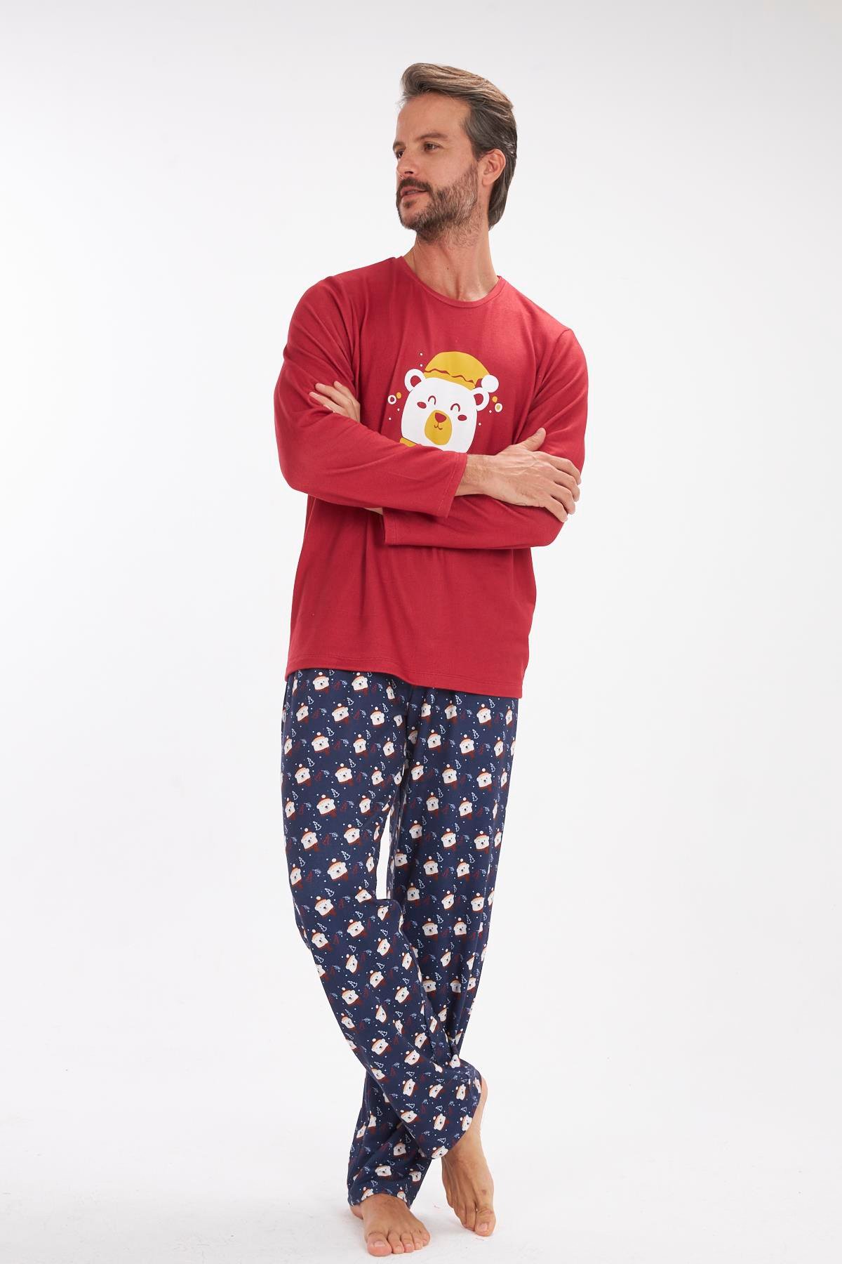 Sweet Teddy Baba Oğul Pijama Takımı