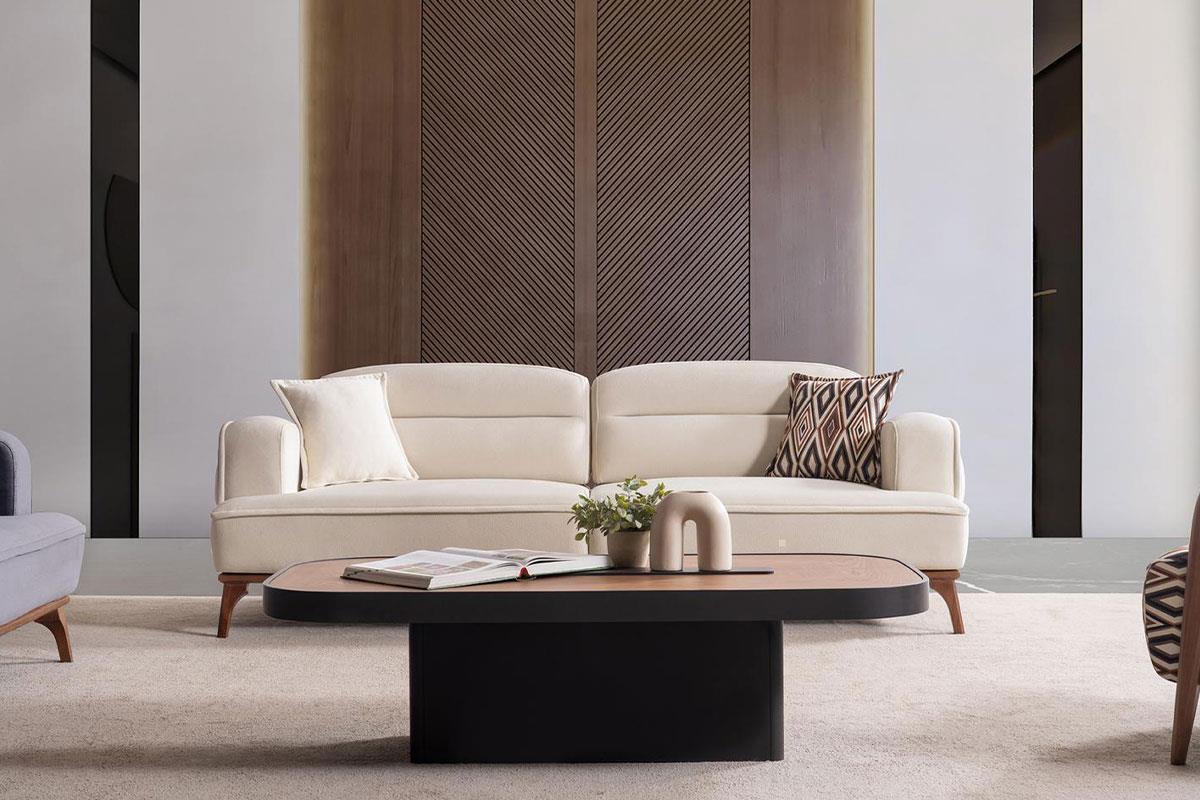 Gloria Üçlü KoltukModern Koltuk TakımıGloria Üçlü Koltuk | Tercih Mobilya Kütahya