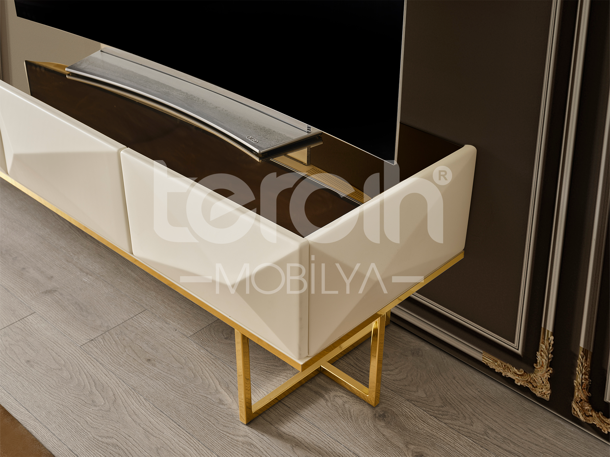 Gold Tv ÜnitesiModern Tv Ünitesi