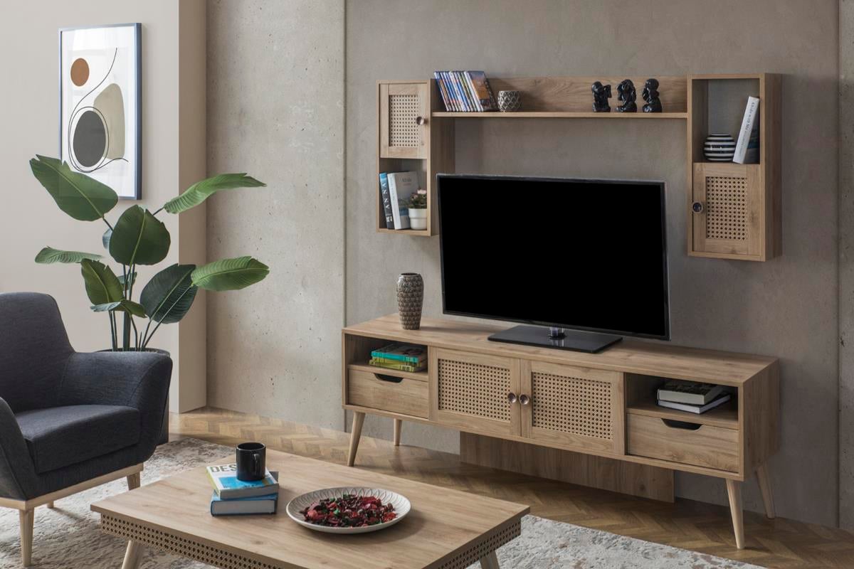 Hazeran Tv ÜnitesiAhşap Tv ÜnitesiHazeran Tv Ünitesi