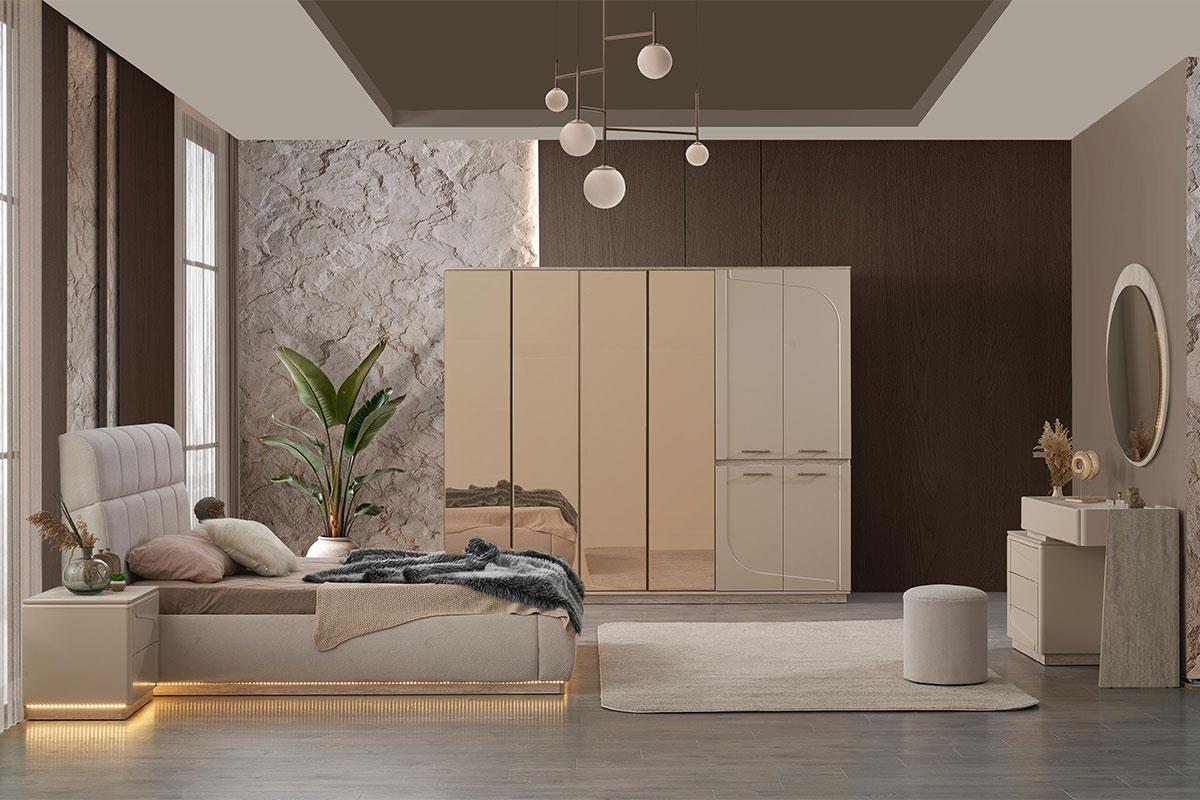 Sude Yatak OdasıModern Yatak Odası TakımıSude Yatak Odası | Tercih Mobilya Kütahya 