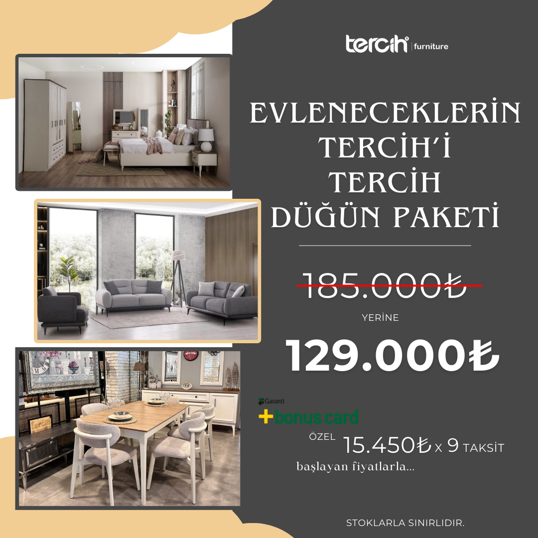Tercih Düğün Paketi IIModern Düğün PaketleriTercih Düğün Paketi II