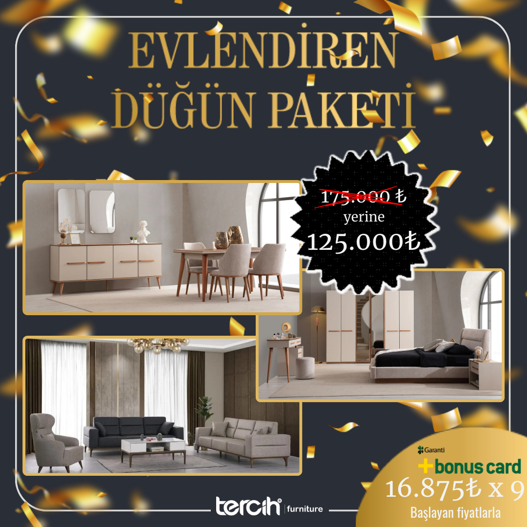 Tercih Düğün Paketi Modern Düğün PaketleriDüğün Paketleri