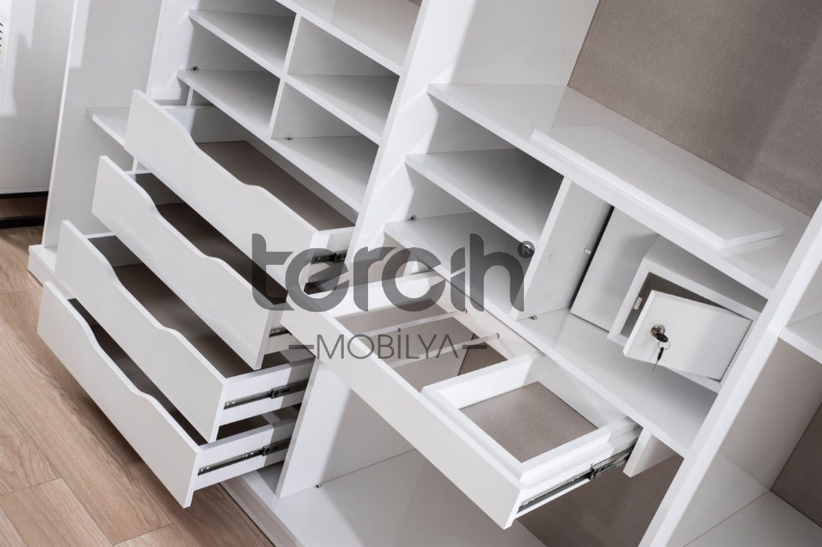 Trend Beyaz Yatak OdasıModern Yatak Odası TakımıTrend Beyaz Yatak Odası