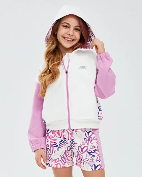 2Xı-Lock G Full Zip Hoodie Sweatshirt Çocuk Sweatshirt