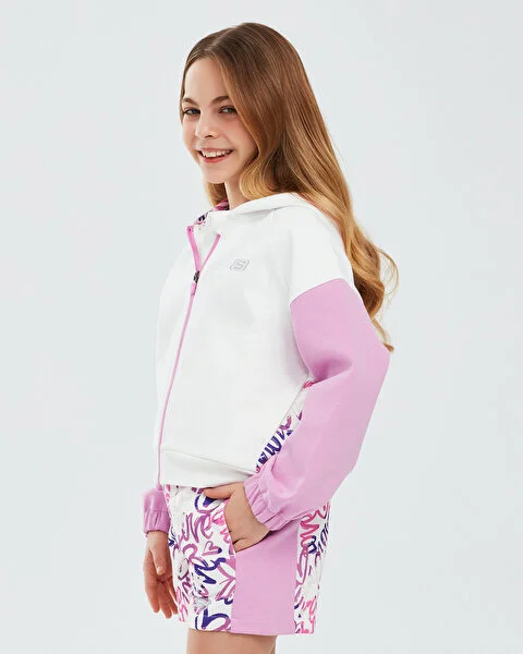 2Xı-Lock G Full Zip Hoodie Sweatshirt Çocuk Sweatshirt