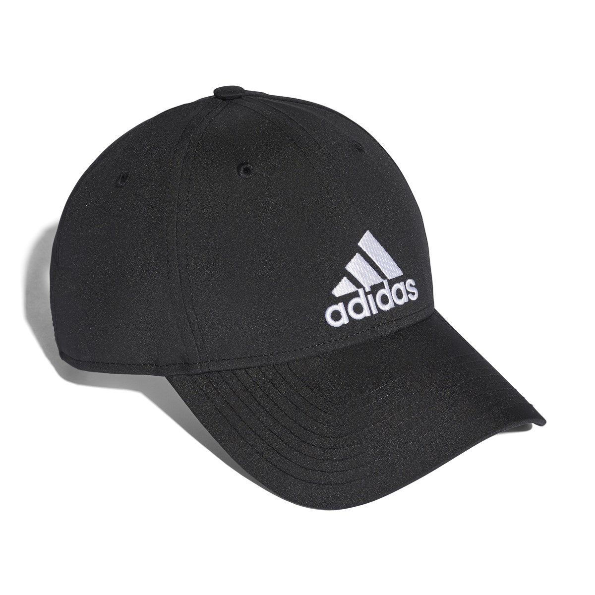 6PCAP LTWGT EMB     BLACK/BLACK/WHITE
