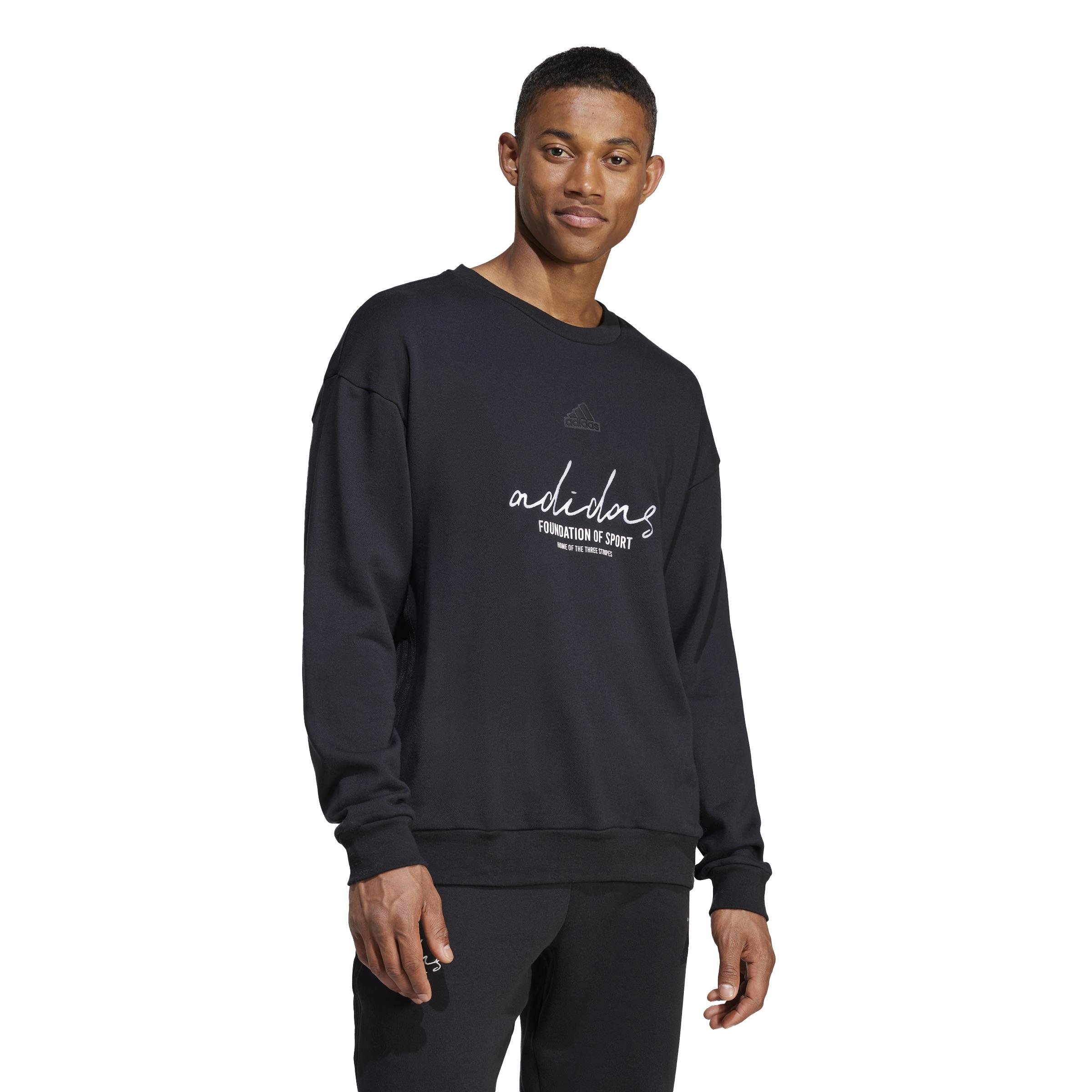 Adidas Bl Ft Crw Q3 Erkek Sweatshirt