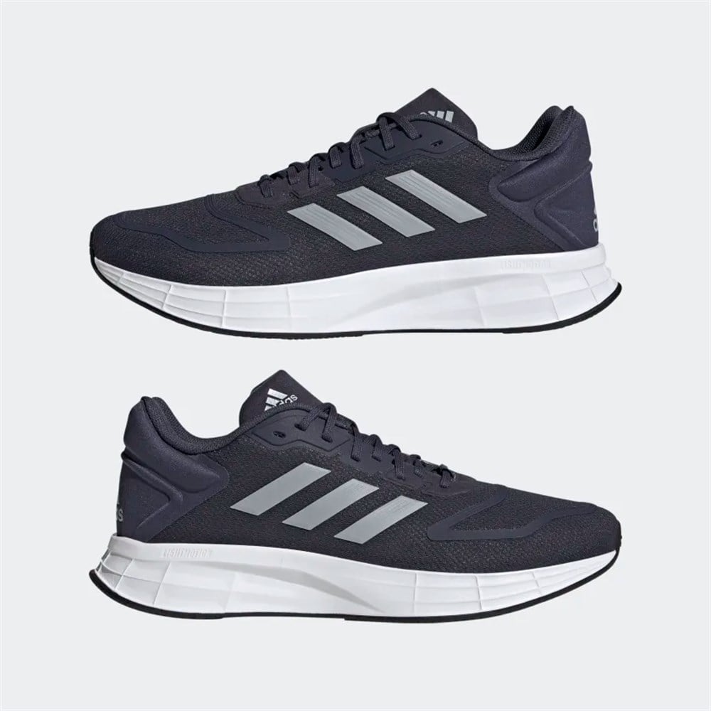 Adidas Duramo 10 Erkek Gri Koşu Spor Ayakkabı - GW8343