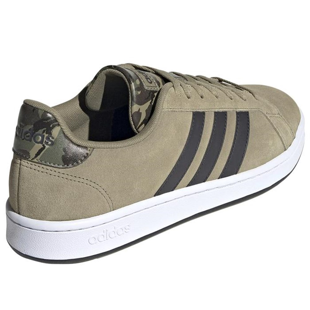 Adidas Grand Court Erkek Siyah Günlük Ayakkabı - GV7149