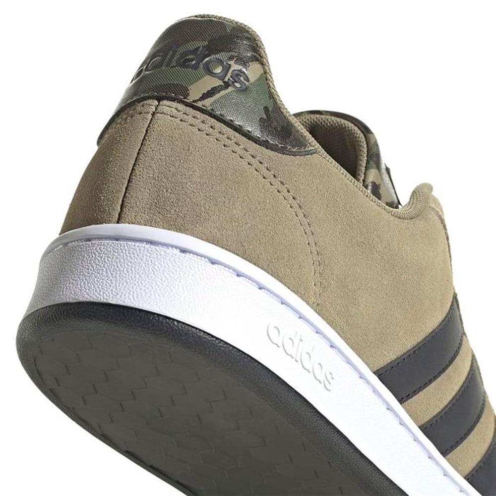 Adidas Grand Court Erkek Siyah Günlük Ayakkabı - GV7149