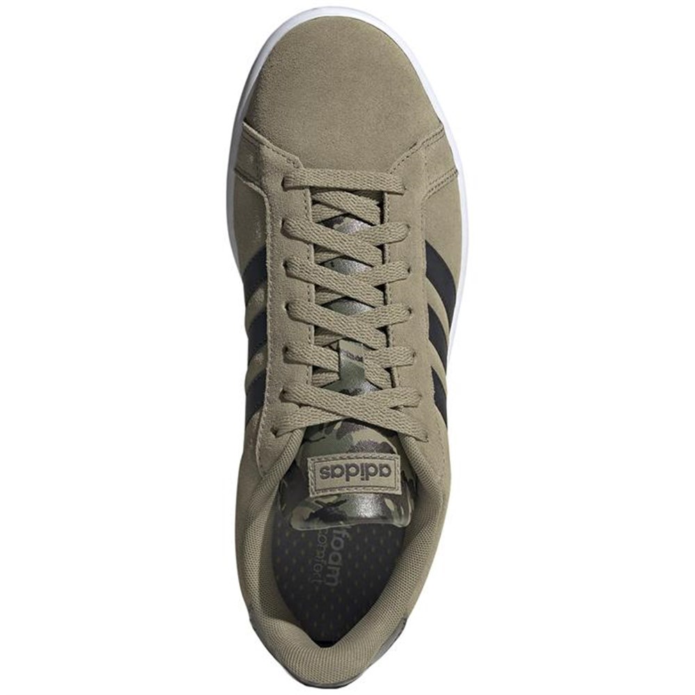 Adidas Grand Court Erkek Siyah Günlük Ayakkabı - GV7149