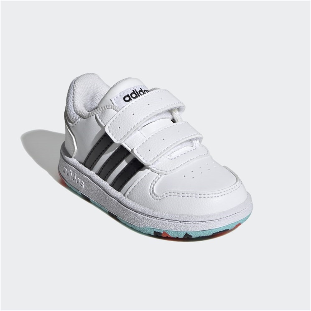Adidas Hoops 2.0 Cmf I Çocuk Beyaz Basketbol Ayakkabı - H01551