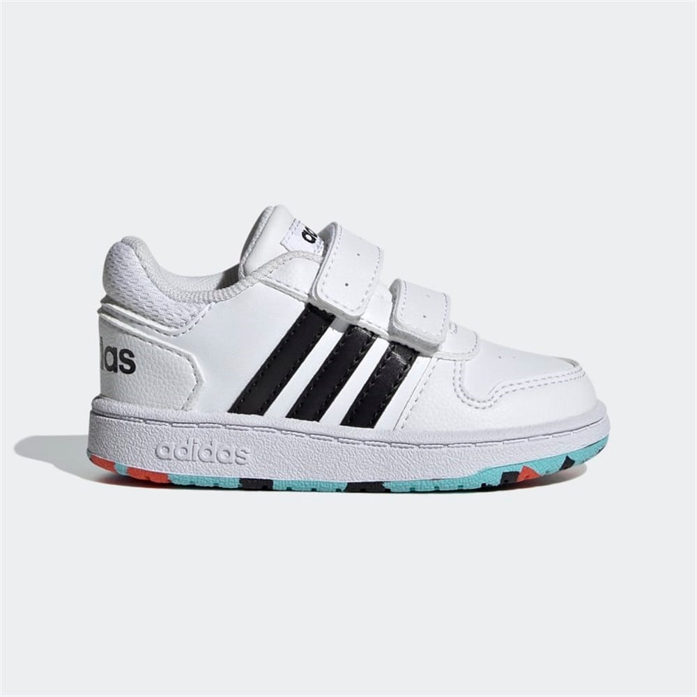 Adidas Hoops 2.0 Cmf I Çocuk Beyaz Basketbol Ayakkabı - H01551