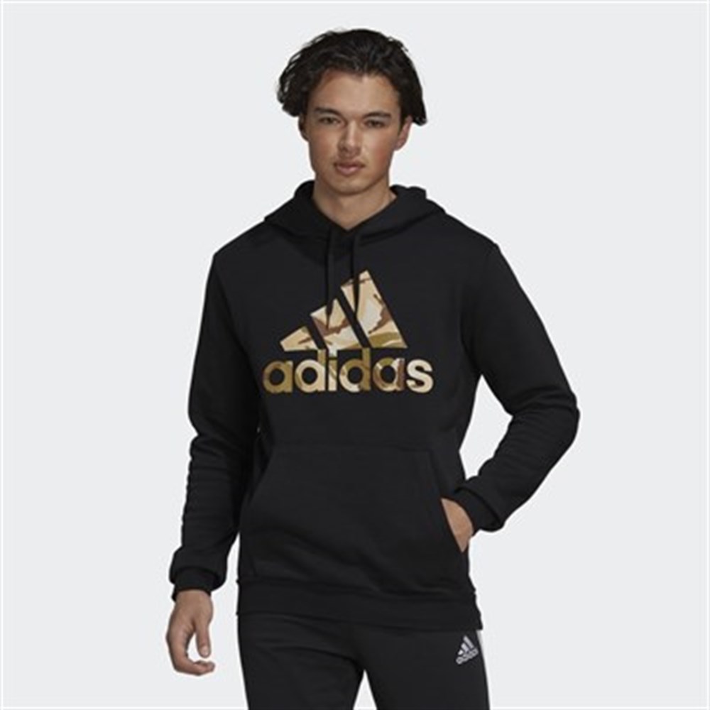 Adidas M Camo Hd Erkek Siyah Sweatshirt - GV2126