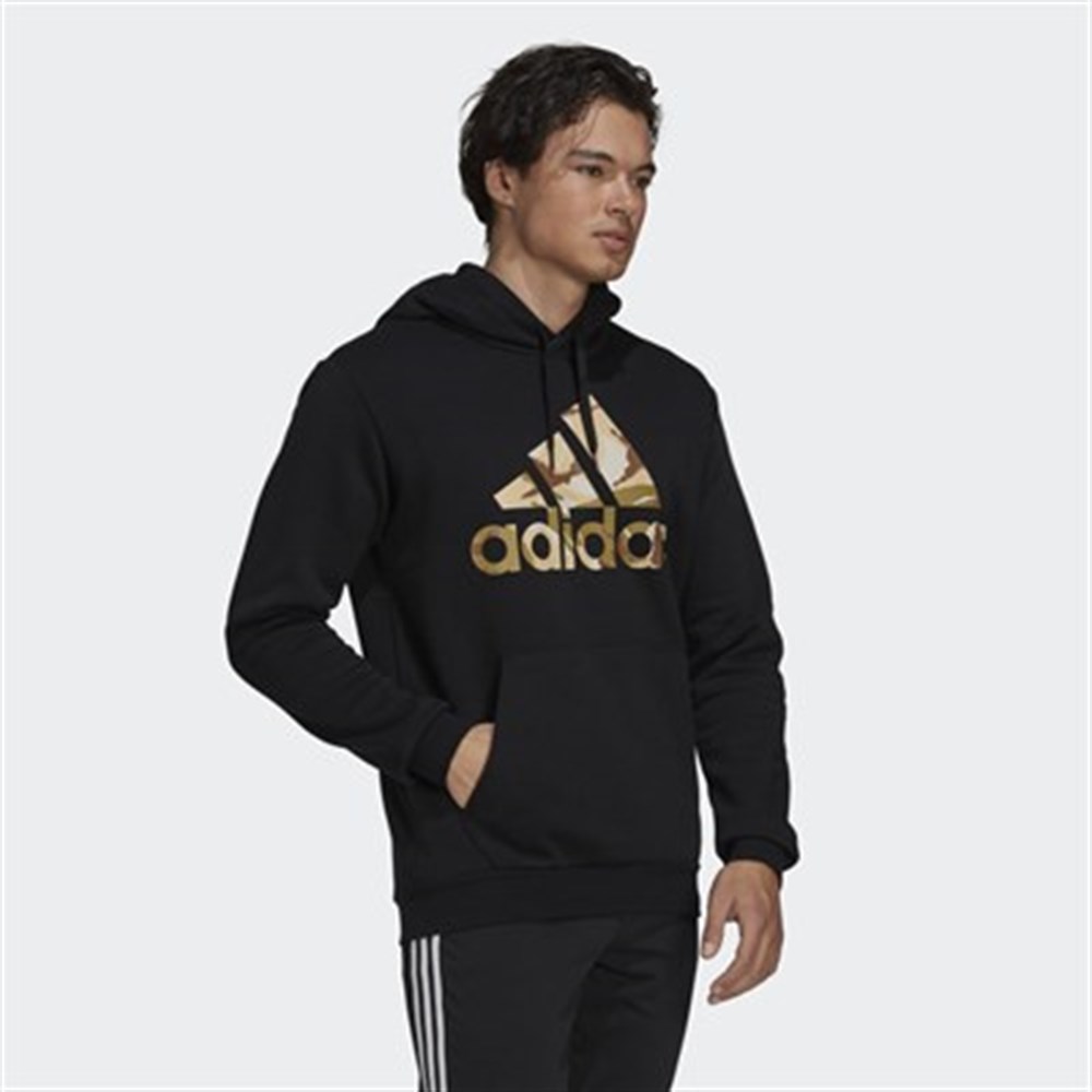 Adidas M Camo Hd Erkek Siyah Sweatshirt - GV2126