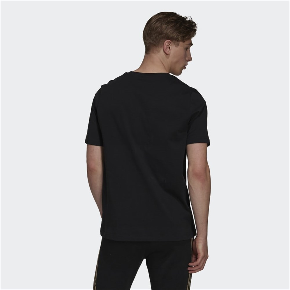 Adidas M Camo T Erkek Siyah T-shirt - H12198
