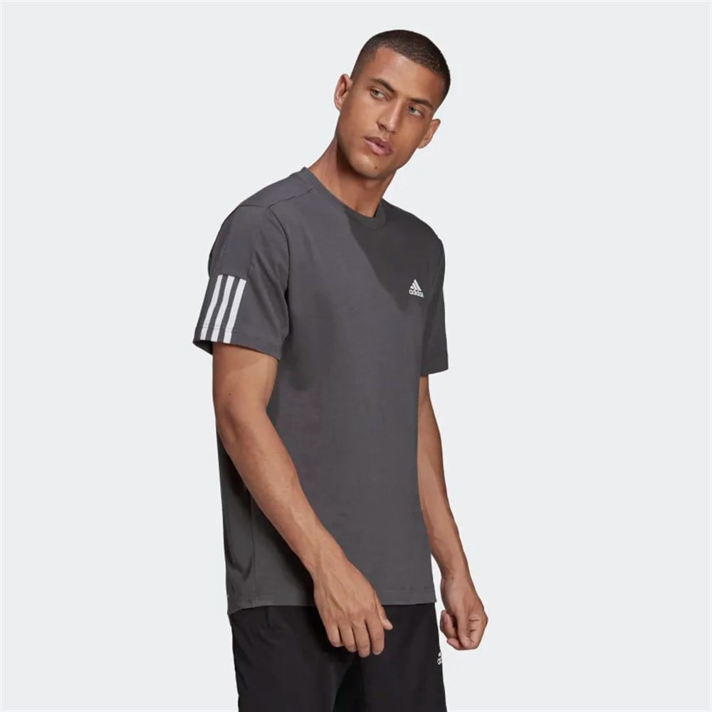 Adidas Motion Tee Erkek Gri Antrenman T-shirt - HD4322
