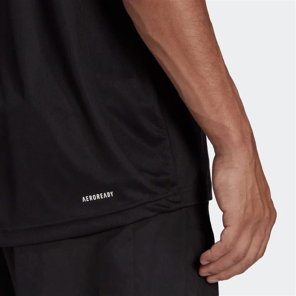 Adidas Motion Tee Erkek Siyah Antrenman T-shirt - HD4323