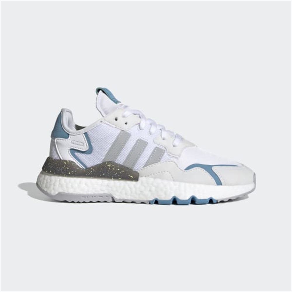 Adidas Nite Jogger Kadın Beyaz Günlük Ayakkabı - FX6904