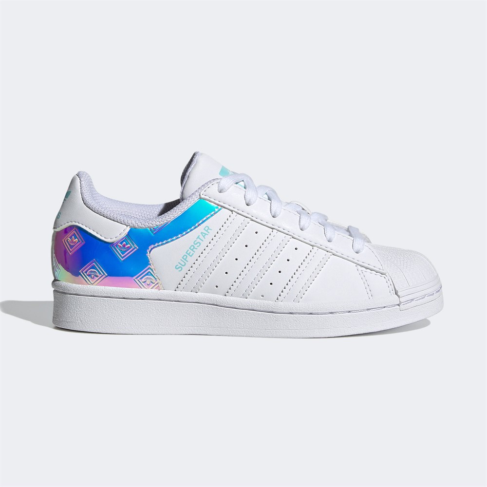 Adidas Superstar J Çocuk Beyaz Günlük Spor Ayakkabı - H03949