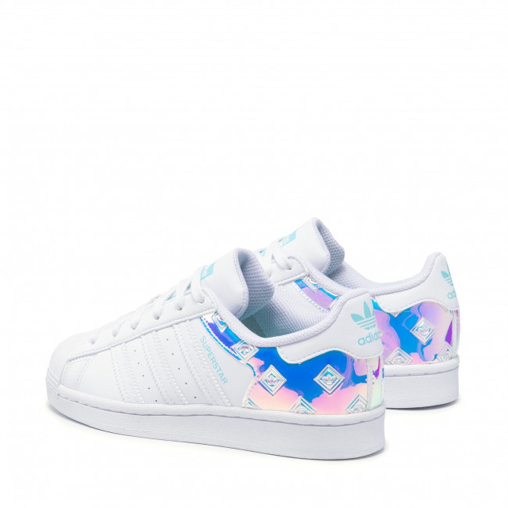 Adidas Superstar J Çocuk Beyaz Günlük Spor Ayakkabı - H03949
