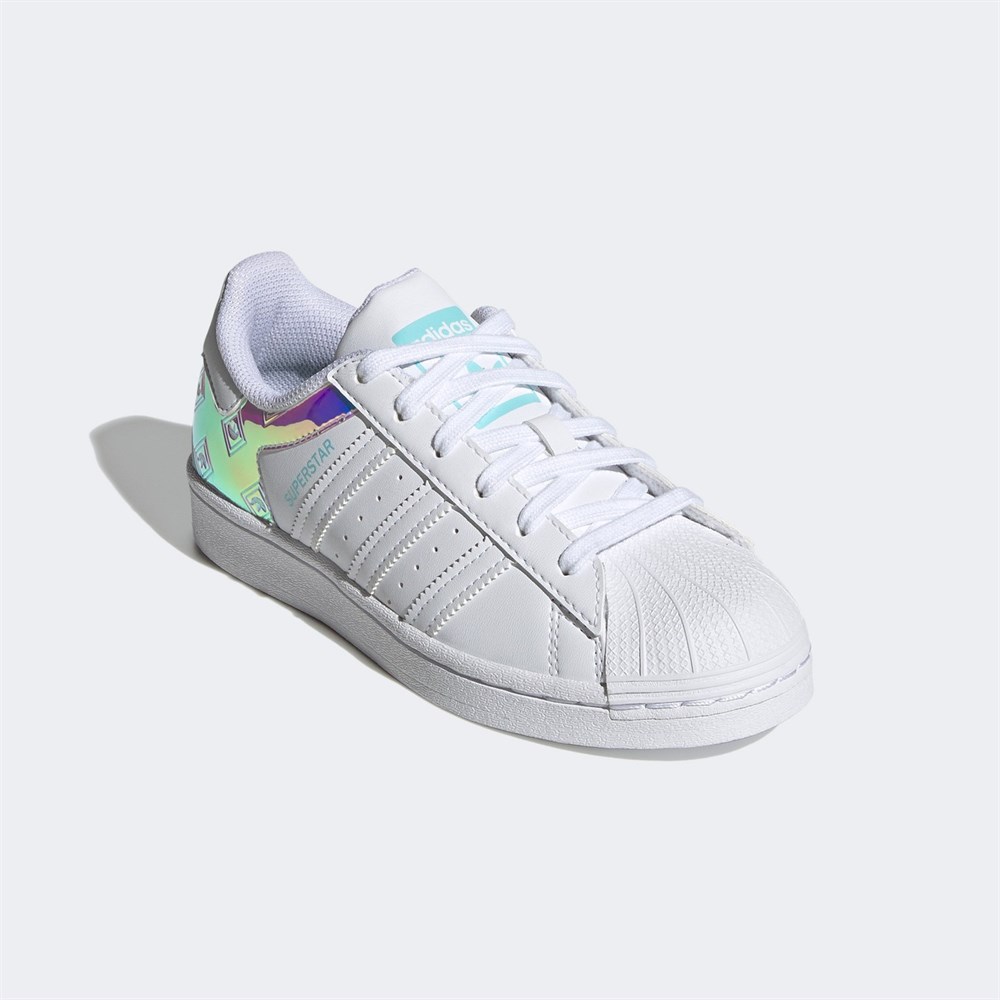 Adidas Superstar J Çocuk Beyaz Günlük Spor Ayakkabı - H03949