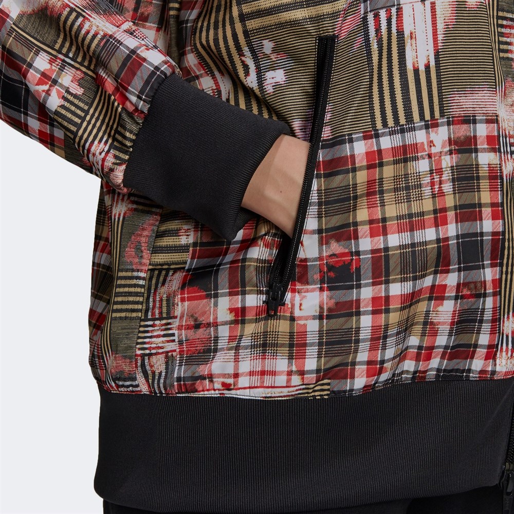 Adidas Tracktop Kadın Siyah Günlük Ceket - H20455