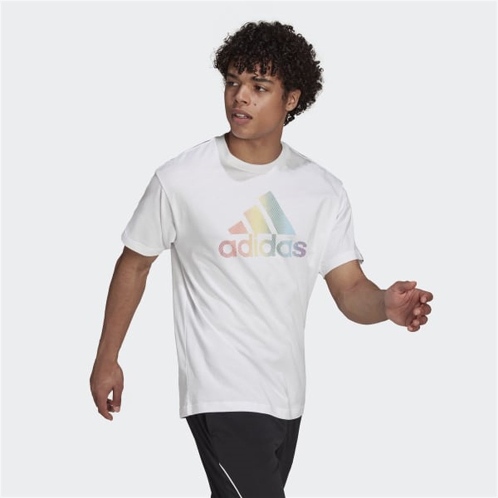 Adidas U Prd Bos G T Unisex Beyaz T-shirt - GT6810