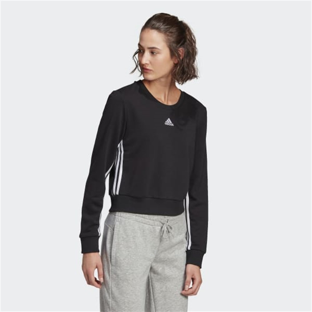 Adidas W 3S Swt Kadın Sweatshirt - GL1405
